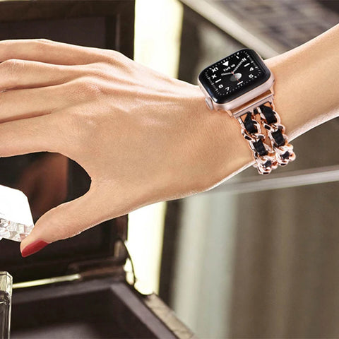 Ultra 49mm Steel Luxury Strap for Apple Watch Series